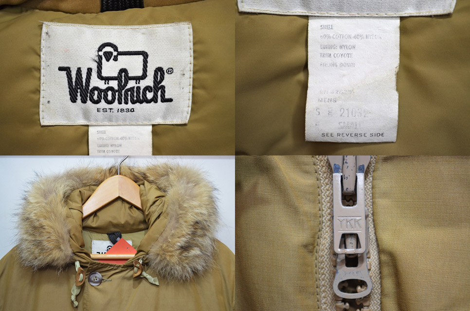 70's Woolrich アークティックパーカー "sizeS" - used&vintage box Hi