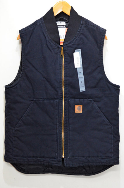 Carhartt ダックベスト "NAVY" - used&vintage box Hi-smile