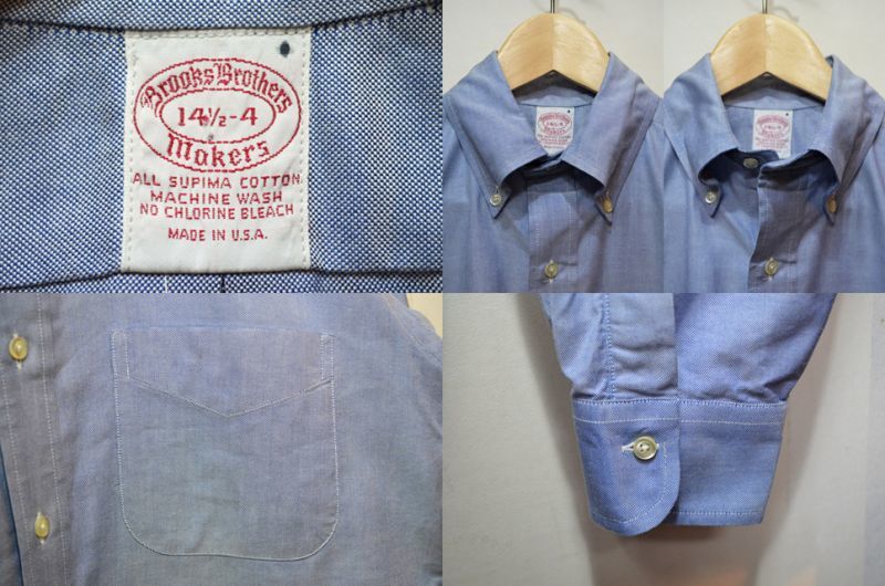 90's Brooks Brothers USA製 B/Dシャツ “DEADSTOCK”