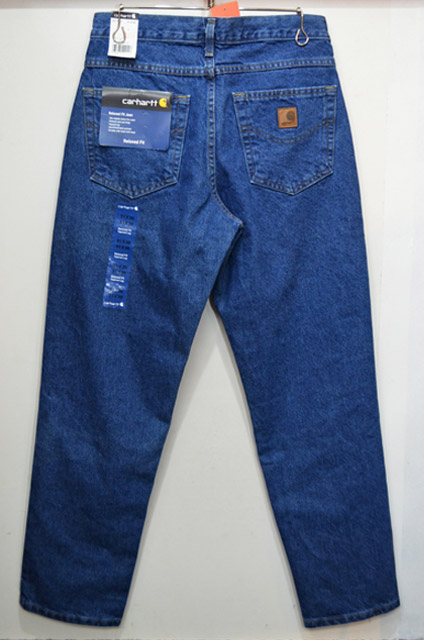 日本未発売 Carhartt 5ポケットデニムパンツ “Relaxed Fit Tapered” - used&vintage box Hi