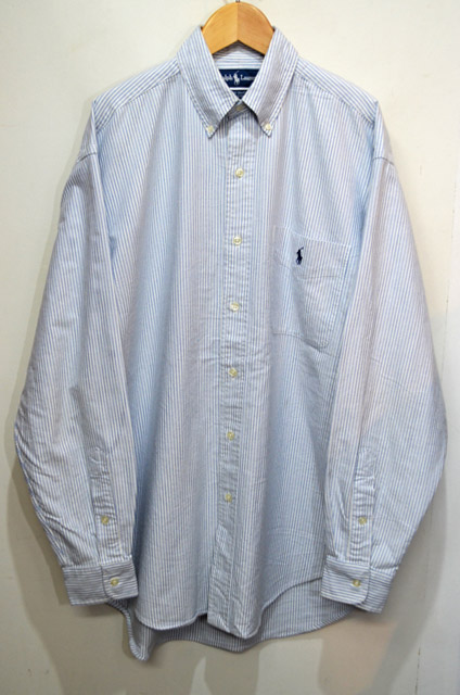 90's POLO Ralph Lauren BDシャツ “BIG SHIRT”