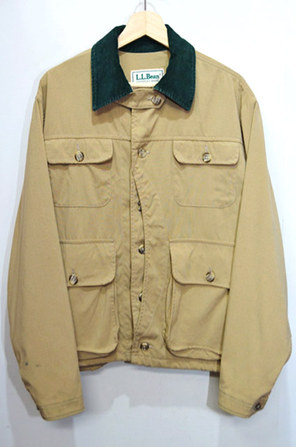 80's L.L.Bean フィッシングジャケット “ハーフムーンポケット” - used&vintage box Hi-smile