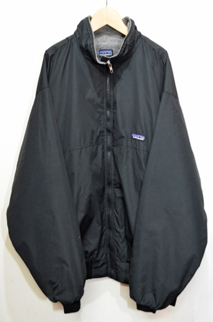 90's Patagonia シェルドシンチラジャケット “BLACK” - used&vintage