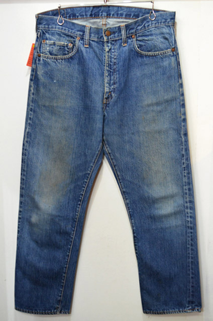 70s levi's 505 66 BIG E 耳付き ボタン裏5 w32 - デニム/ジーンズ