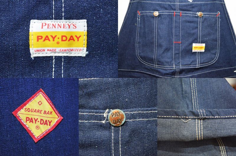 50's PAY DAY オーバーオール