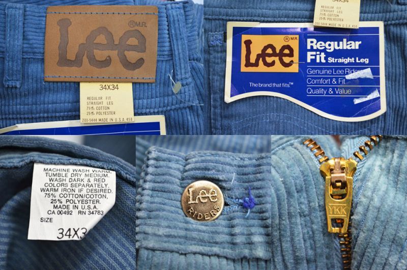 80's Lee 200-5444 太畝コーデュロイパンツ “DEADSTOCK