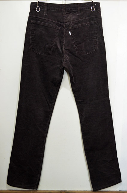 80's Levi's 519-1528 コーデュロイパンツ “DARK BROWN