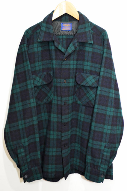 60-70's Pendleton ウールシャツ "ブラックウォッチ" - used&vintage box Hi-smile