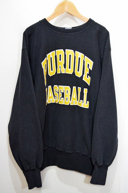 90's Champion リバースウィーブスウェット “PURDUE BASEBALL” - used&vintage box Hi-smile