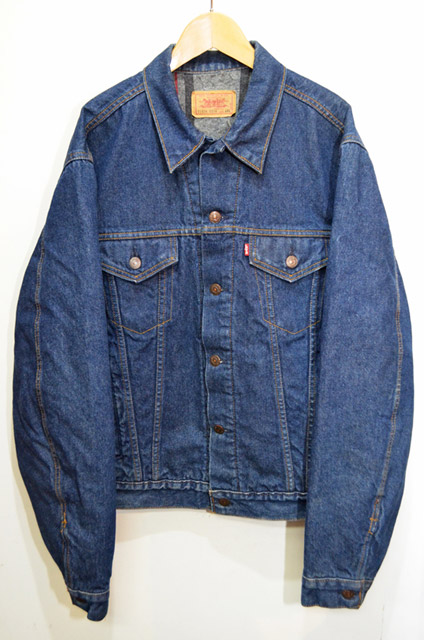 80's Levi's 70506-0316 ブランケット付きデニムジャケット