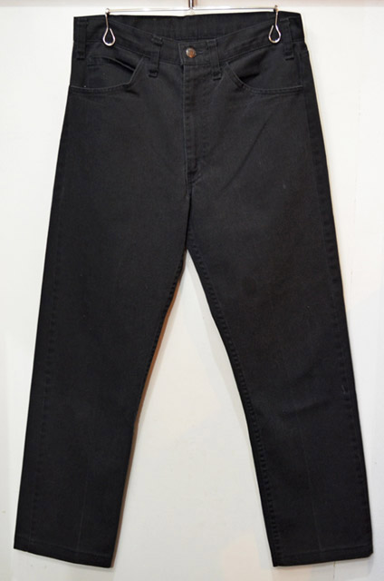 80's Levi's 505-2859 ツイルパンツ “BLACK” - used&vintage box Hi-smile