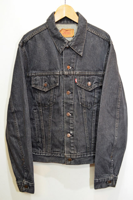 80's Levi's 70506-0259 ブラックデニムジャケット - used&vintage box