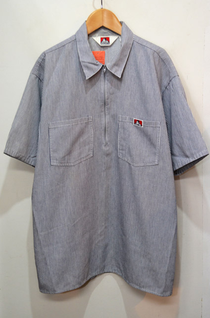 90's BEN DAVIS S/S ワークシャツ “USA製”