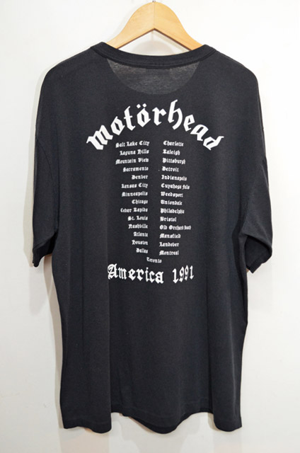 90's MOTORHEAD ツアーTシャツ