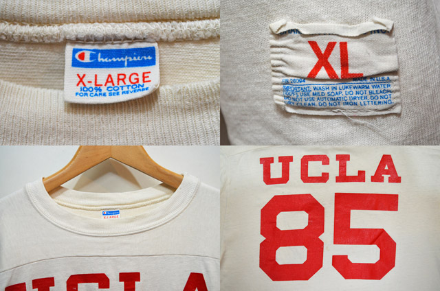 70's Champion フットボールTシャツ “UCLA” - used&vintage box