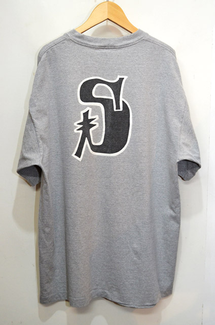 90's STUSSY プリントTシャツ “USA製” - used&vintage box Hi-smile