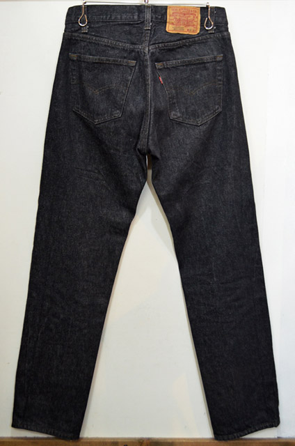 80's Levi's 501-0658 ブラックデニム