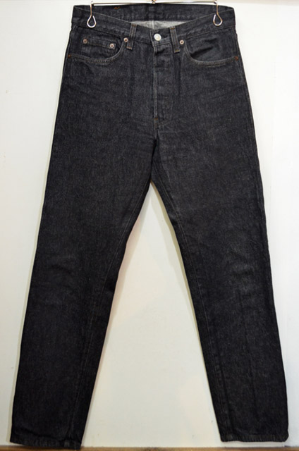 80's Levi's 501-0658 ブラックデニム - used&vintage box Hi-smile