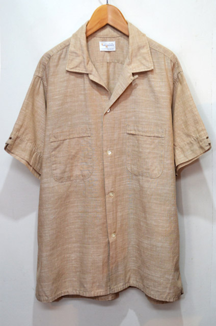 60s VAN HEUSENオープンカラーシャツ vintage USA 古着 | gulatilaw.com