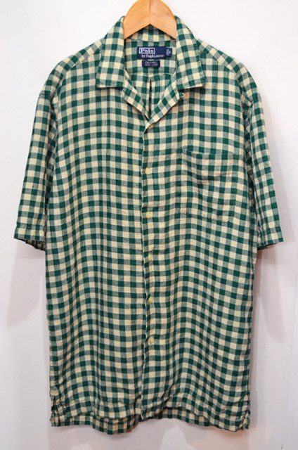 90's Polo Ralph Lauren オープンカラーシャツ