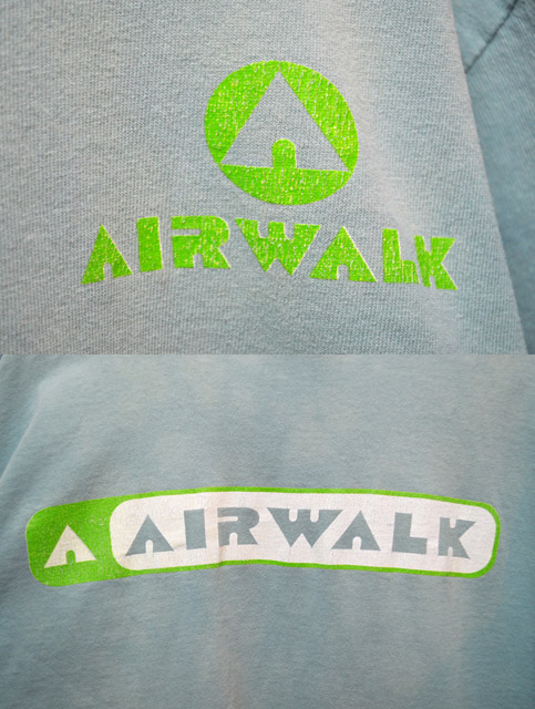 90's AIRWALK プリントTシャツ - used&vintage box Hi-smile