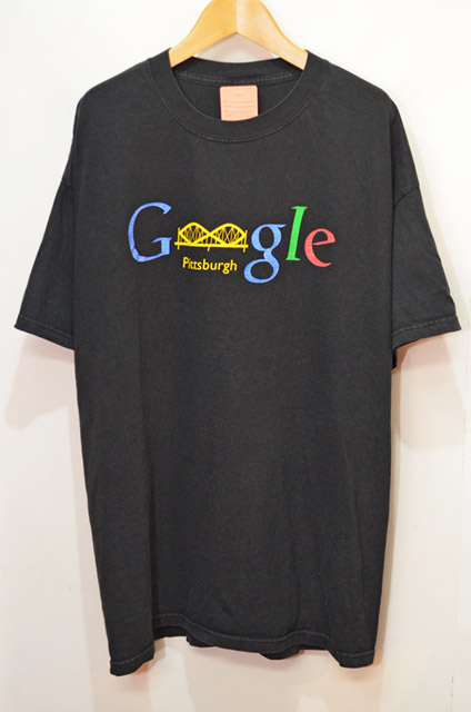00's Google ロゴプリントTシャツ
