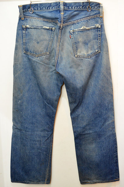 50's Levi's 501ZXX “革パッチ / AS/IS” - used&vintage box Hi-smile