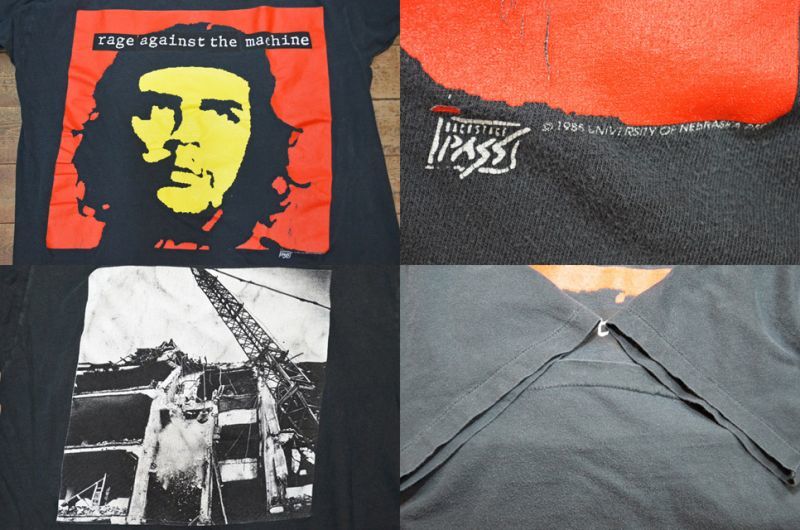 90's RAGE AGAINST THE MACHINE “Bombtrack” Tシャツ - used&vintage
