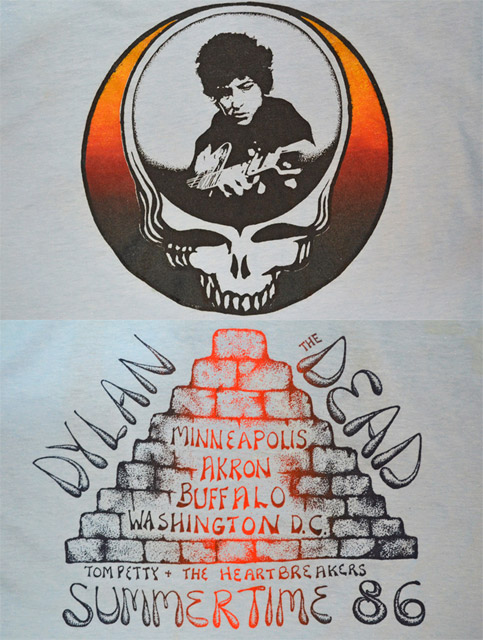80's DYLAN & THE DEAD ツアーTシャツ - used&vintage box Hi-smile