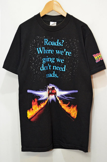 vintage 90 USA BACK TO THE FUTURE Tシャツ | labiela.com