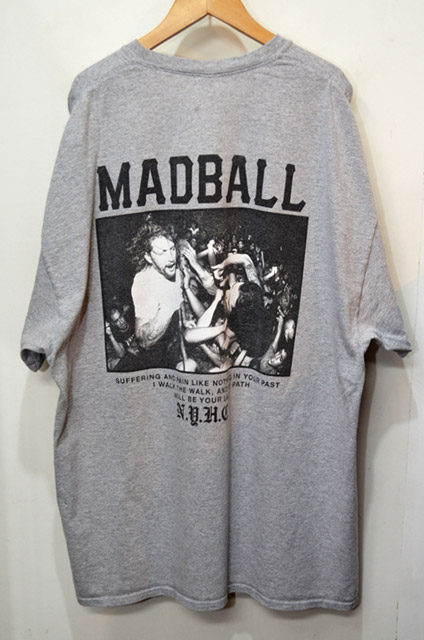 00's MADBALL “N.Y.H.C. EP” Tシャツ - used&vintage box Hi-smile