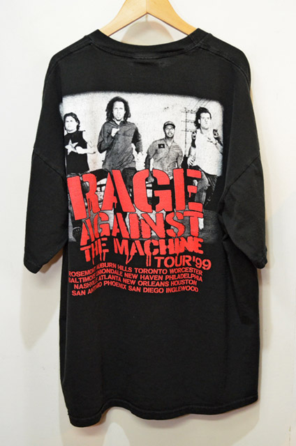 90's Rage Against The Machine TOUR Tシャツ