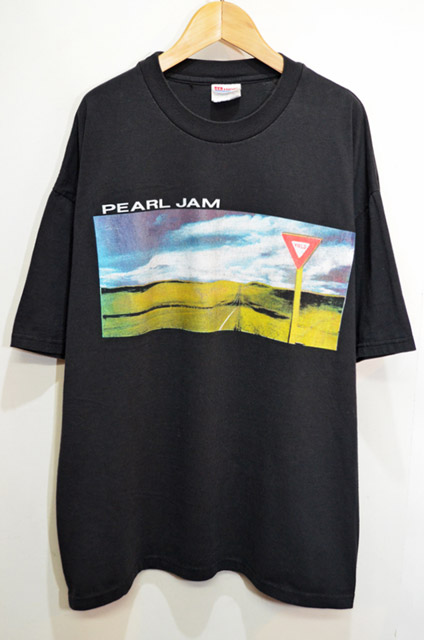 【半額】 パールジャム 90s Pearl weber 映画 Tシャツ ツアー Jam Tシャツ/カットソー(半袖/袖なし)