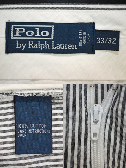 90's Polo Ralph Lauren ストライプパンツ