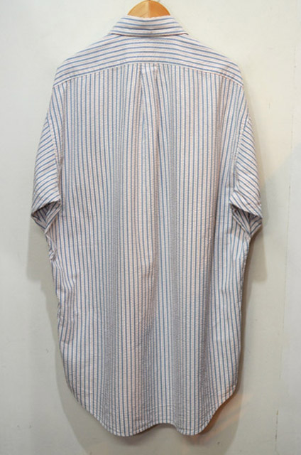 90's Polo Ralph Lauren マルチストライプ柄 S/S ボタンダウンシャツ 