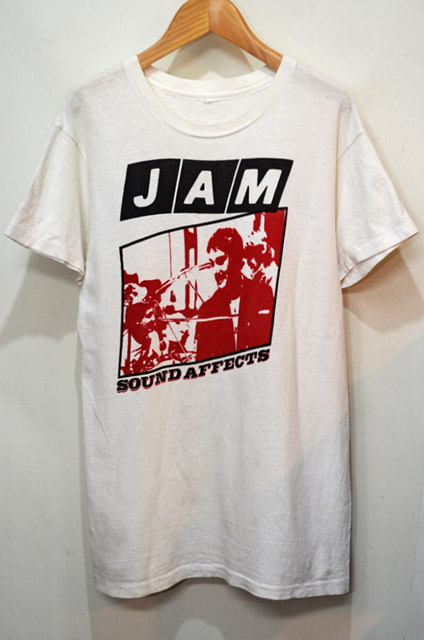 80's THE JAM “SOUND AFFECTS” Tシャツ usedvintage box Hi-smile