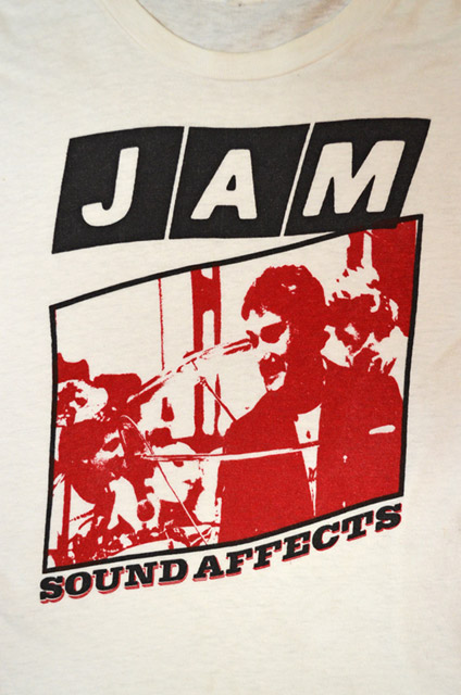 80's THE JAM “SOUND AFFECTS” Tシャツ - used&vintage box Hi-smile