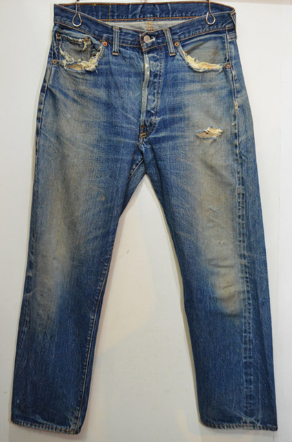 60's Levi's 501 big E - used&vintage box Hi-smile