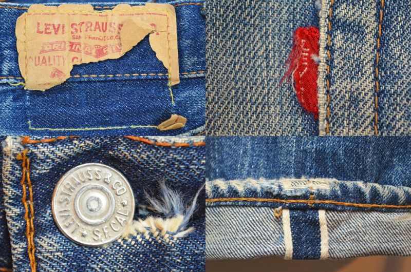 60's Levi's 501 big E