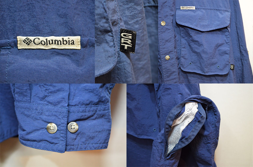 's Columbia GRT フィッシングシャツ   used&vintage box Hi smile