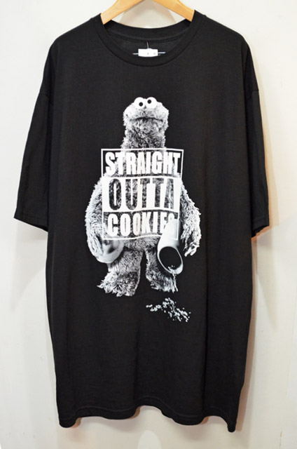 Sesame Street Straight Outta Compton プリントtシャツ Used Vintage Box Hi Smile