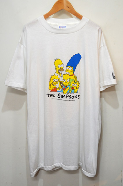 80's THE SIMPSON'S プリントTシャツ “USA製 / DEADSTOCK” - used&vintage box Hi-smile