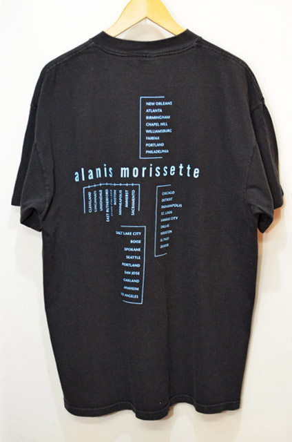 00's Alanis Morissette ツアーTシャツ - used&vintage box Hi-smile