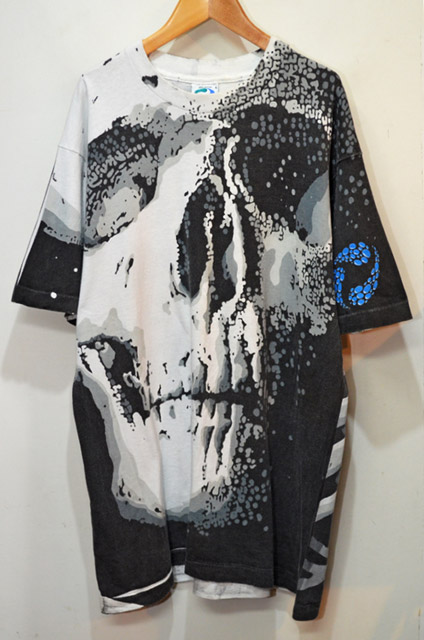 90's LIQUID BLUE 総柄プリントTシャツ “USA製” - used&vintage box Hi