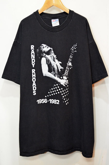 90-00's RANDY RHOADS プリントTシャツ