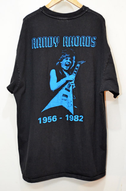 90-00's RANDY RHOADS プリントTシャツ