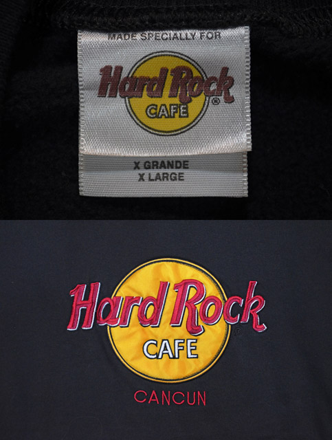 【超希少】Hard Rock CAFE スウェット90s デカロゴ刺繍