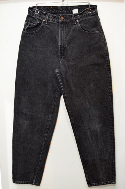 90's Levi's 560 ブラックデニムパンツ “USA製” - used&vintage box Hi ...