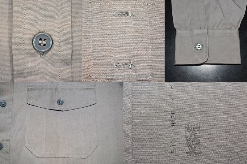 60's Elbeco コットンポプリンワークシャツ “DEADSTOCK” #1