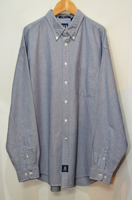 Gap ボタンダウンシャツ The Big Oxford Used Vintage Box Hi Smile